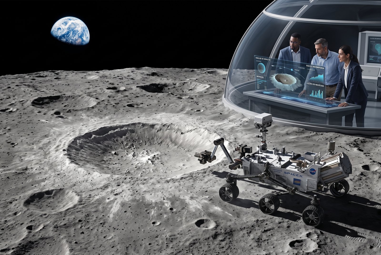 A Exploração Espacial e o Impacto da Tecnologia: Lições para a Gestão de Negócios